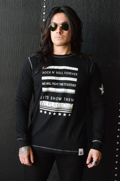 AGAINST THE ORDINARY "PLAY LOUD" Men's Thermal Shirt